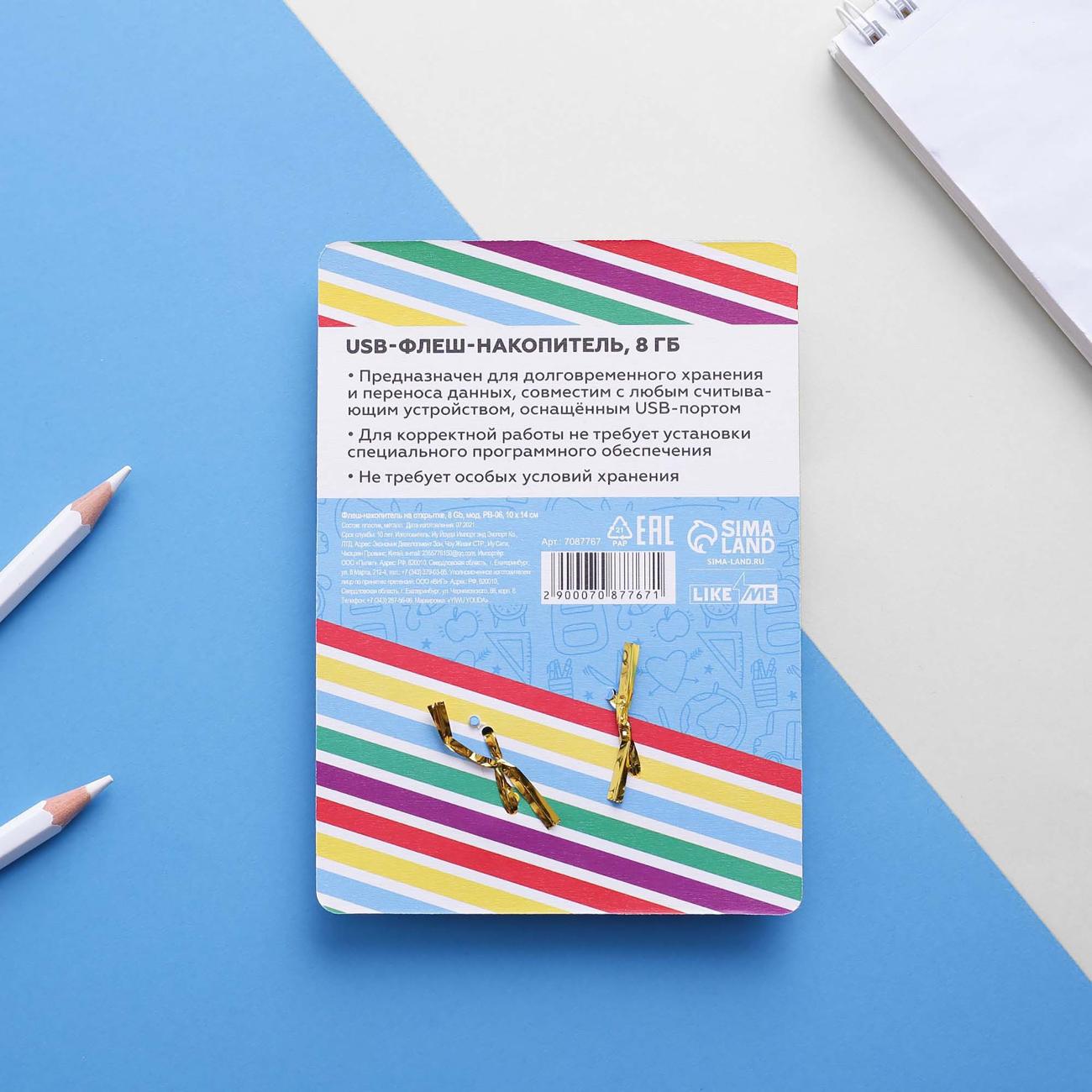 Флэш диск USB Like me Выпускнику начальных классов 7087767