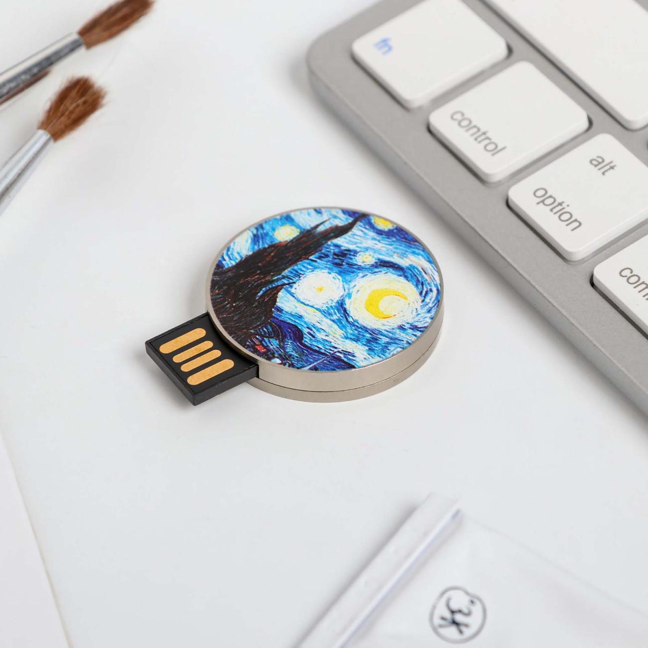 Флэш диск USB Like me Искусство хранит вечность 5266152