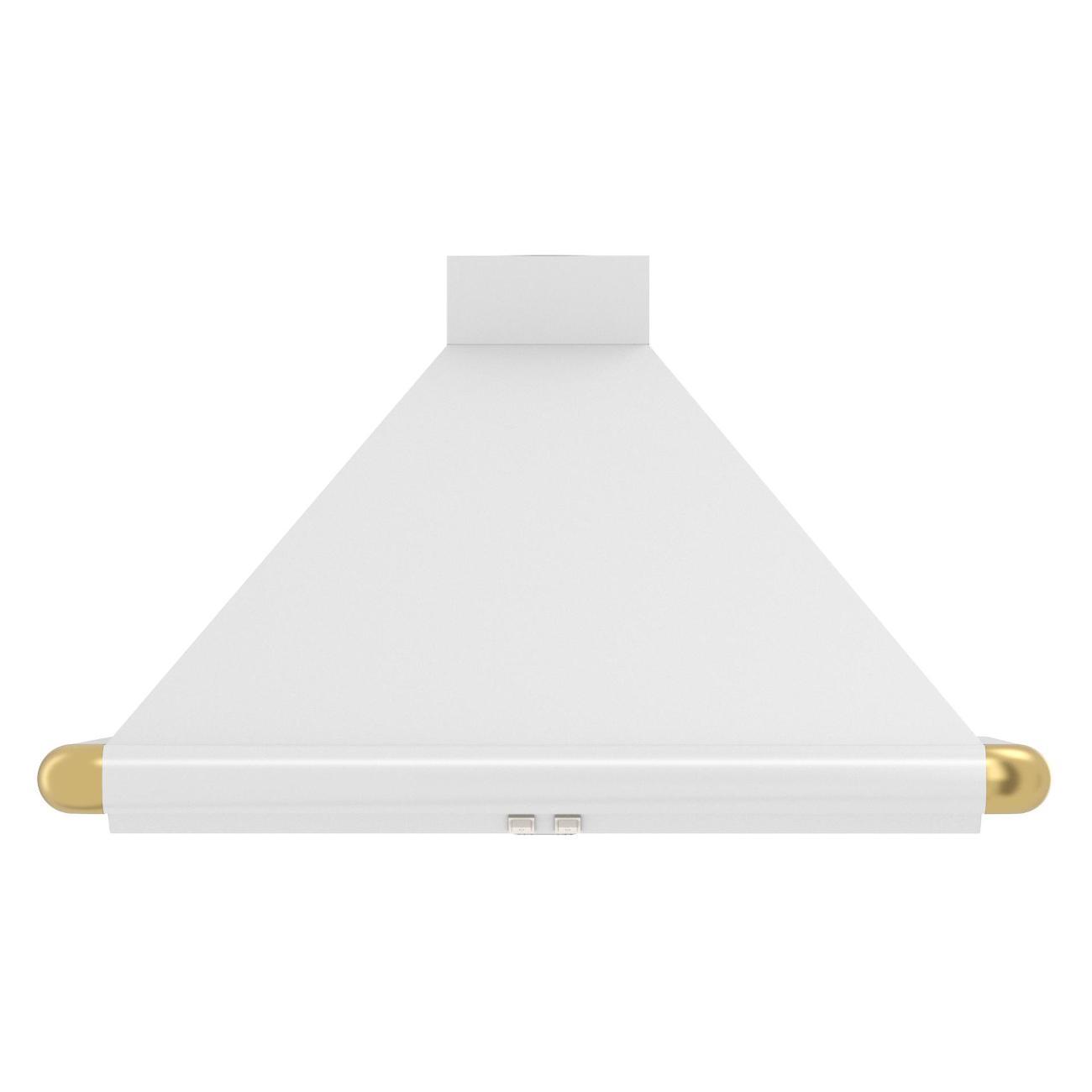 Вытяжка Elikor Сатурн 60П-180-В1Л белая золотая