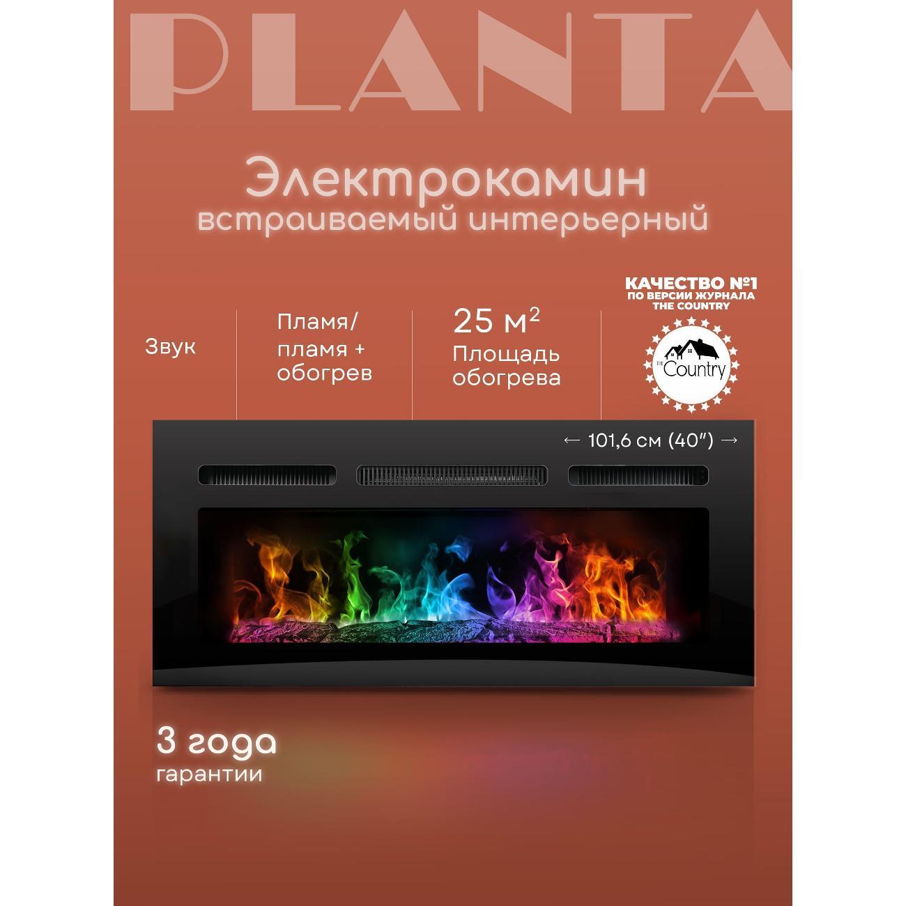 Электрокамин Planta PFP-INS040 фото