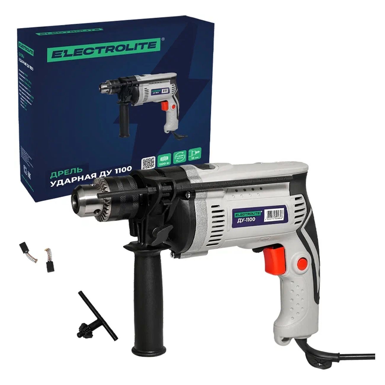 Дрель ударная ELECTROLITE ДУ 1100