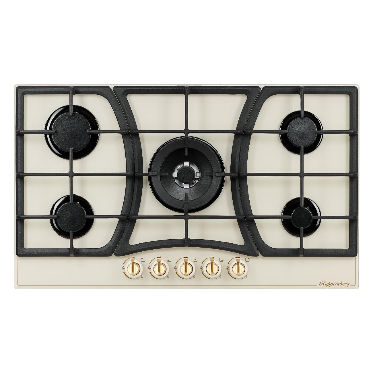 Встраиваемая газовая панель независимая Kuppersberg FG 903 C Bronze