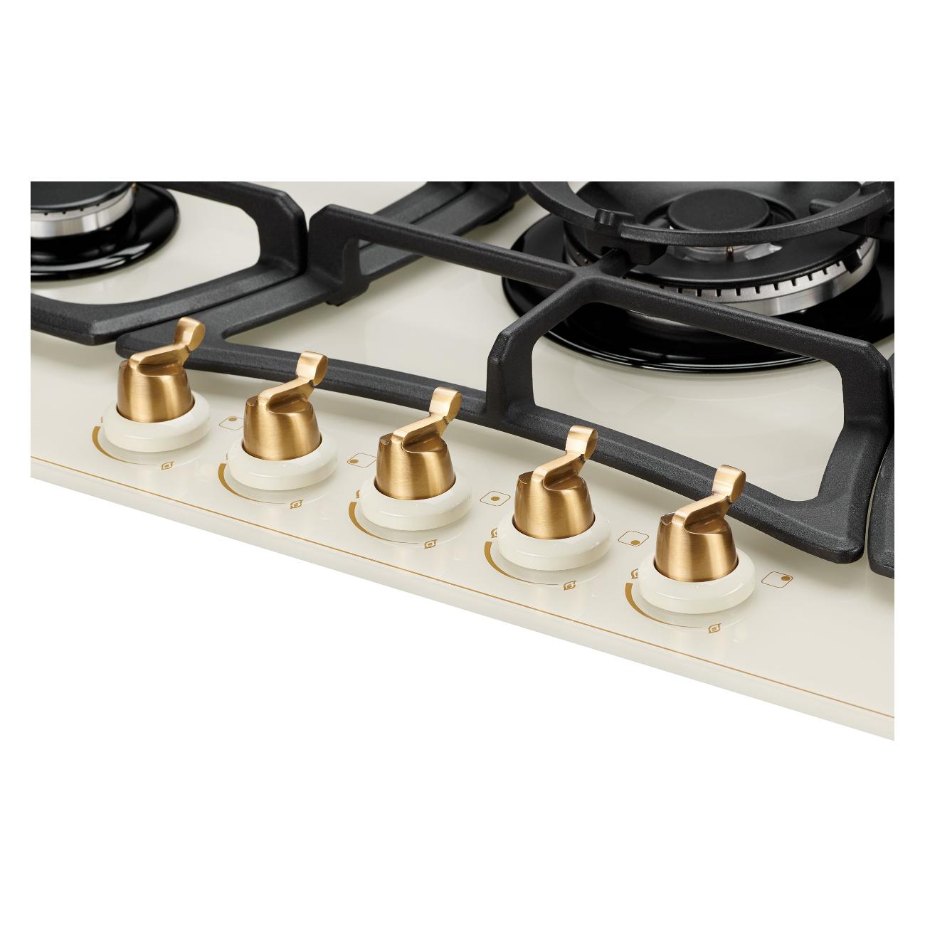 Встраиваемая газовая панель независимая Kuppersberg FG 903 C Bronze