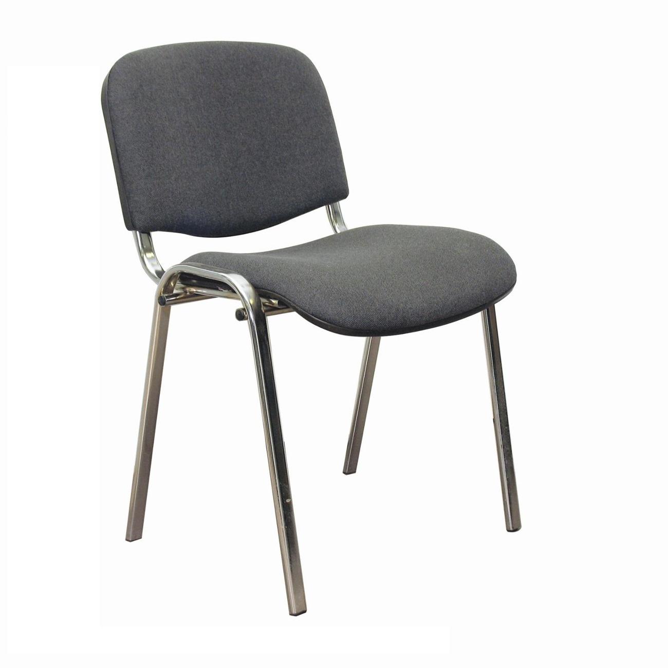 Кресло компьютерное Нет Бренда ISO хром серый 530066