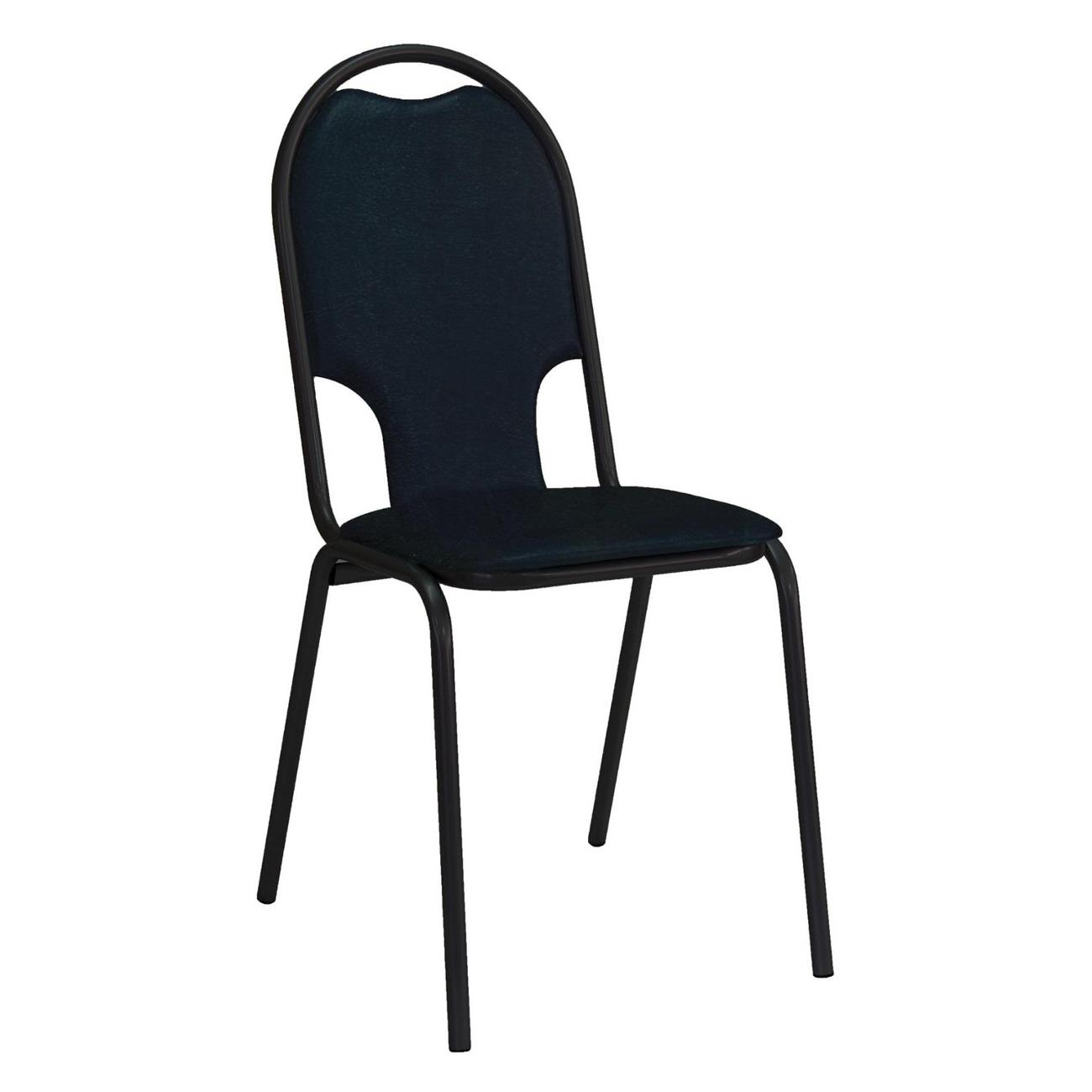 Кресло компьютерное Нет Бренда РС02М кожзам черный 531894