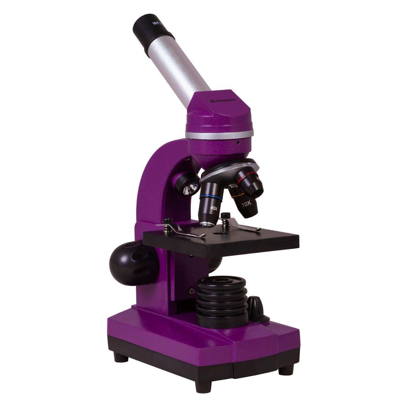 Микроскоп BRESSER Junior Biolux SEL 401600x Purple (74321)