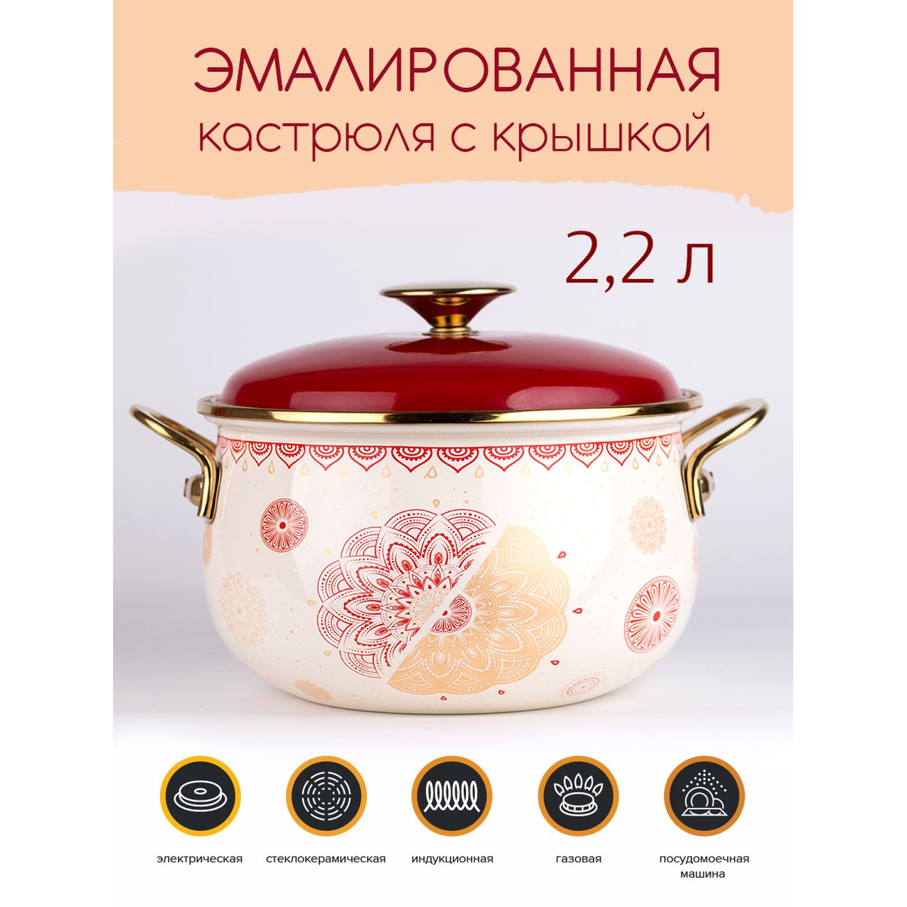 Кастрюля Катюша 2020-220-1