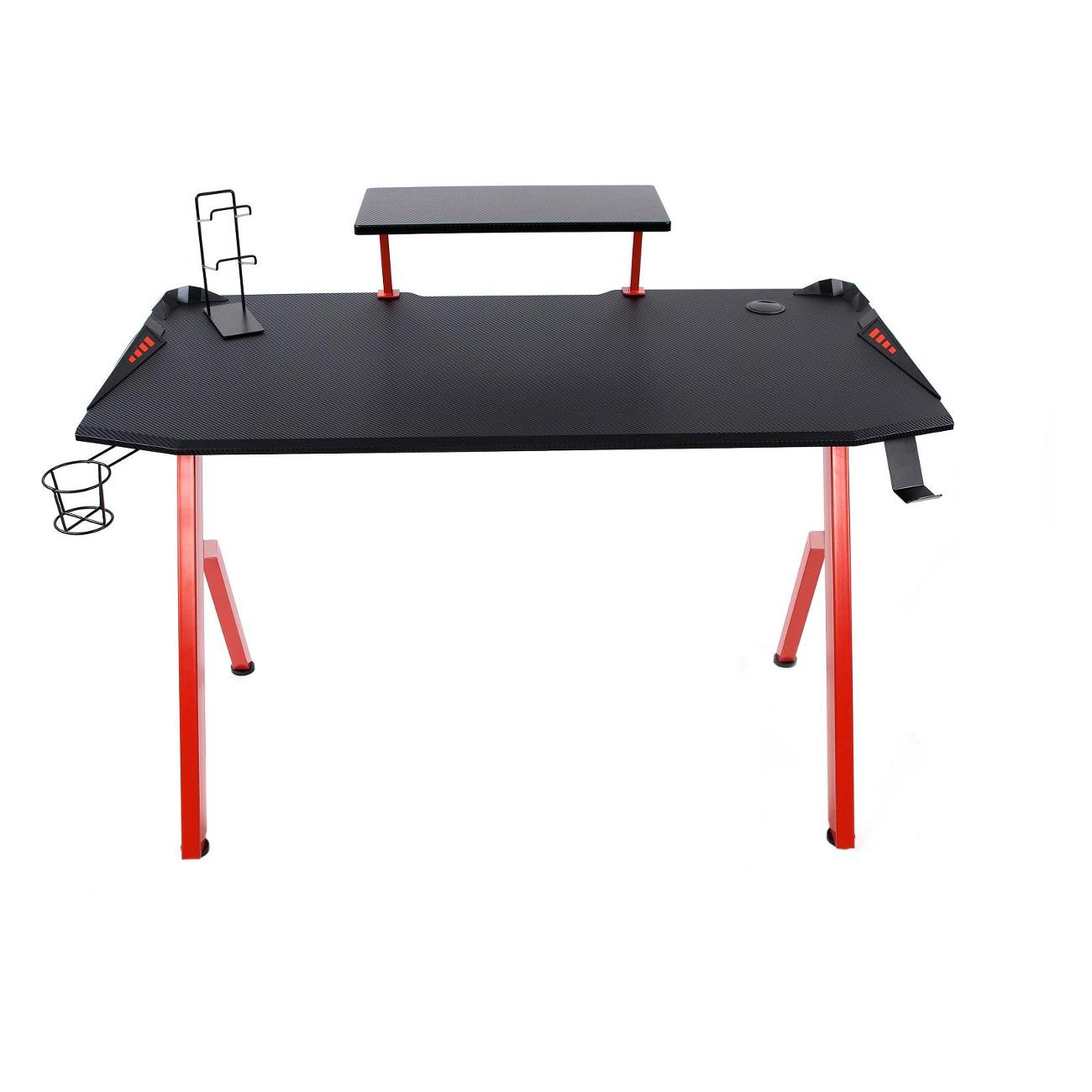 Стол компьютерный игровой Skyland SKILLL CTG-001 черный/красный