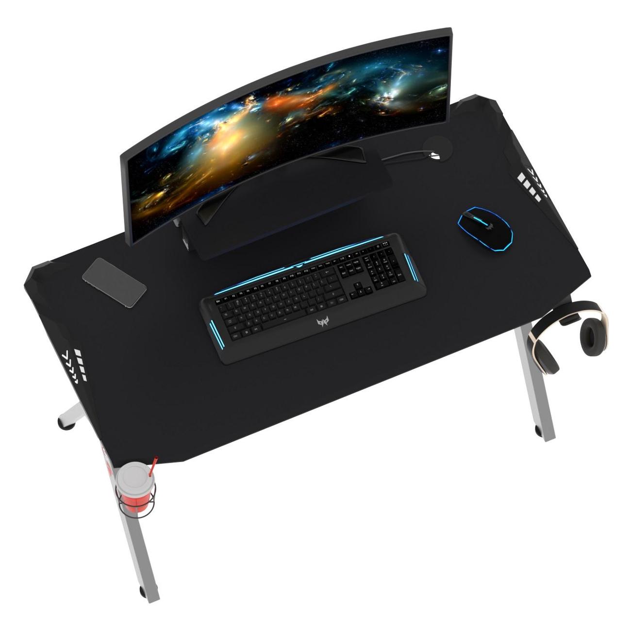 Стол компьютерный игровой Skyland SKILLL CTG-001 Черный/Желтый