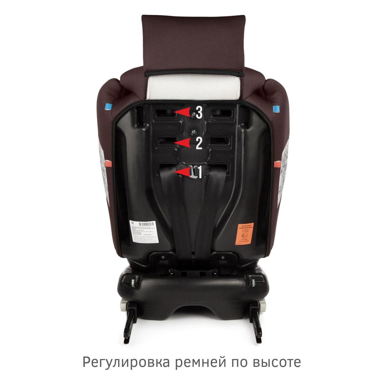 Детское автокресло Siger ПРЕСТИЖ ISOFIX, шоколад (KRES3522)