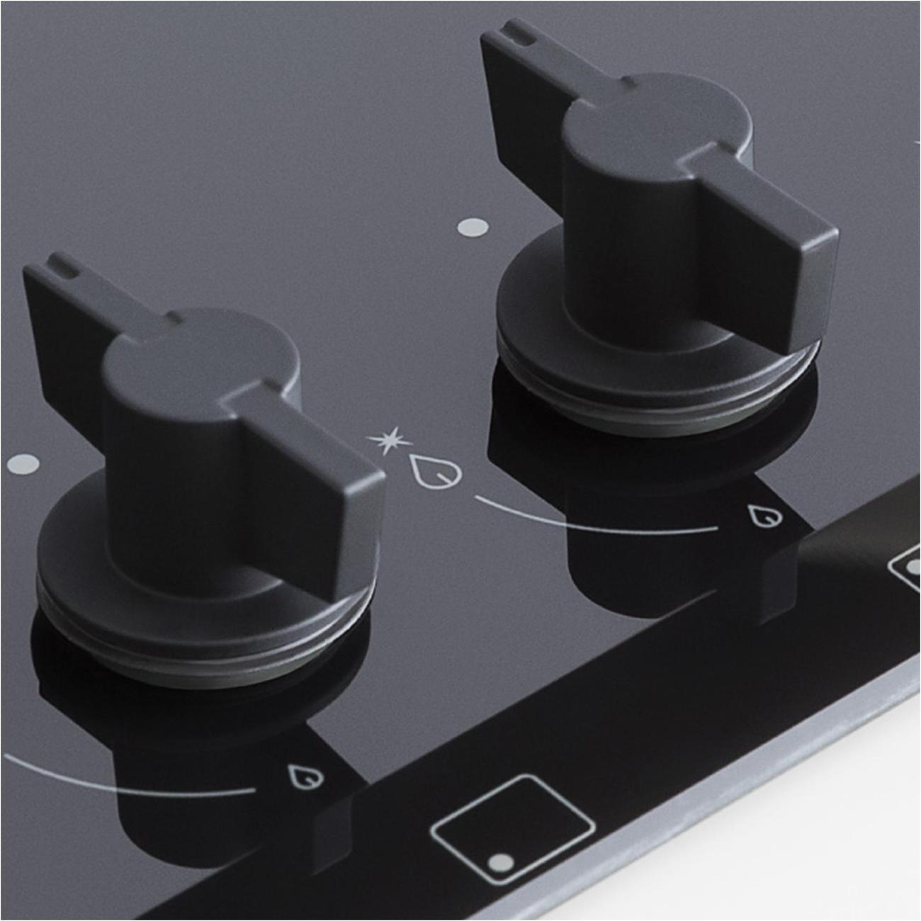 Встраиваемая газовая панель независимая Bertazzoni P604LMODGNE