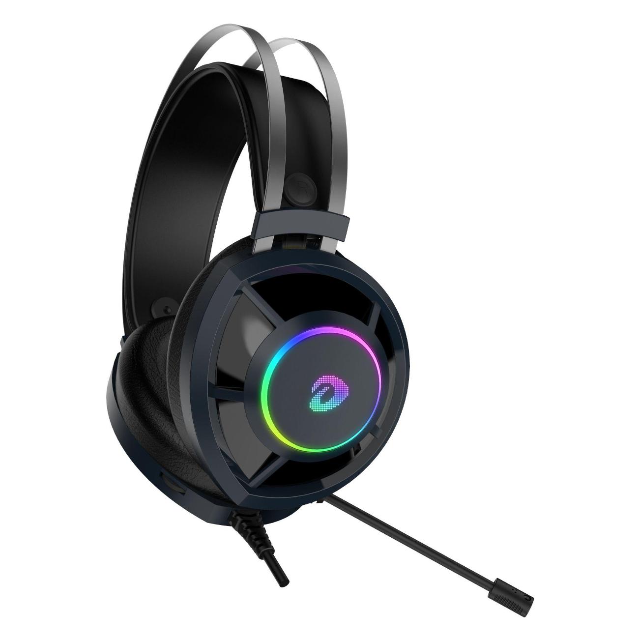 Игровые наушники проводные Dareu EH469 Black