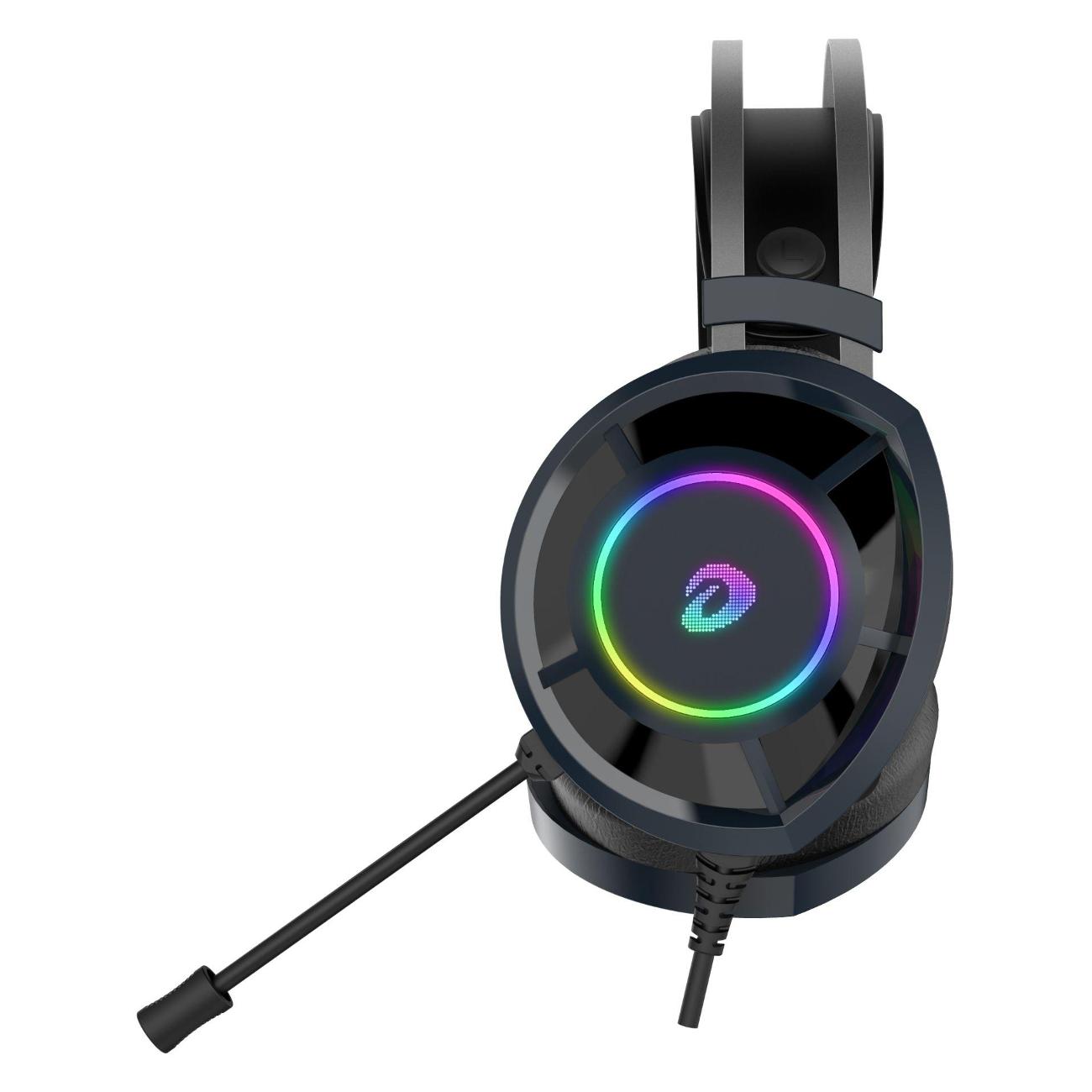 Игровые наушники проводные Dareu EH469 Black