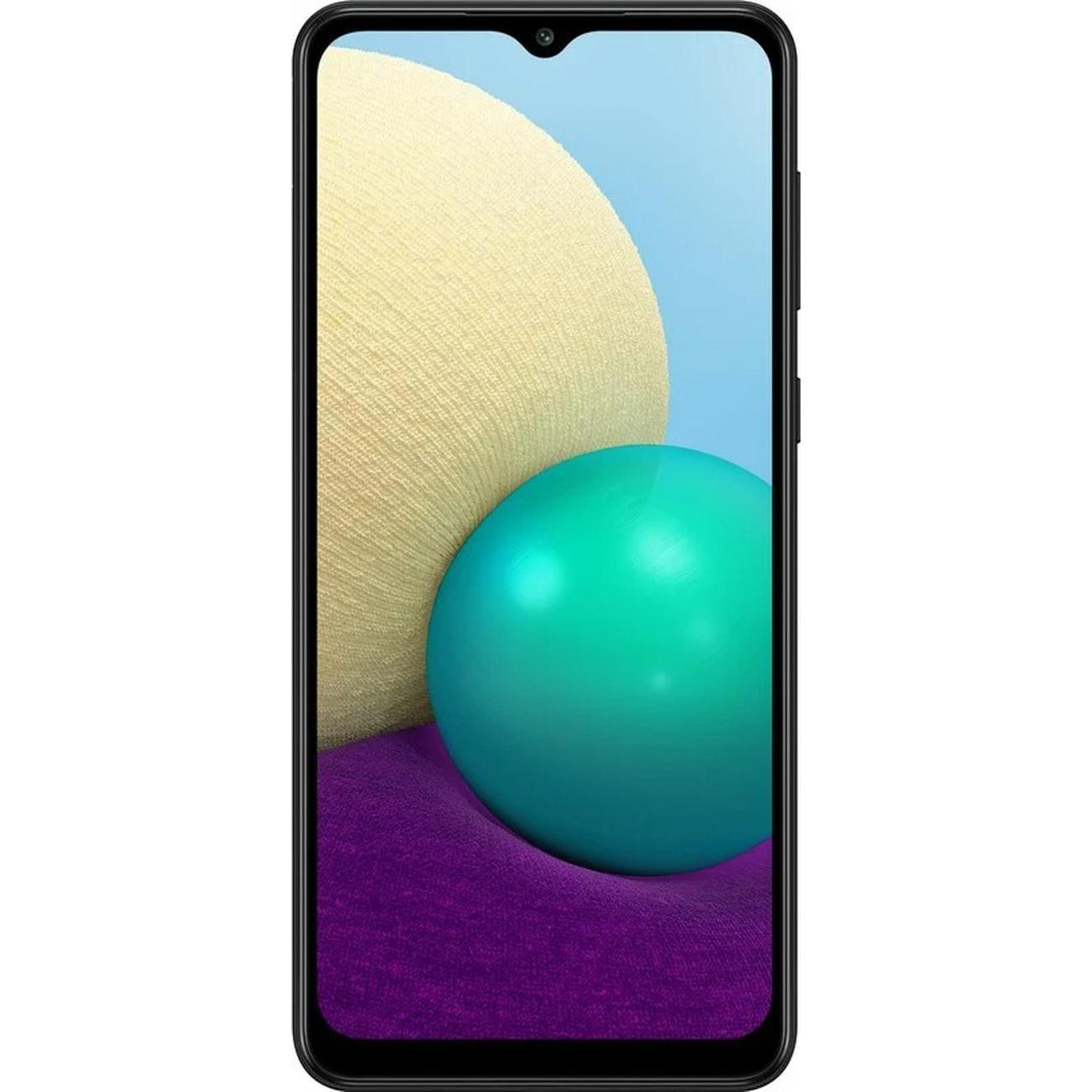Смартфон Samsung Galaxy A02 2/32Gb черный