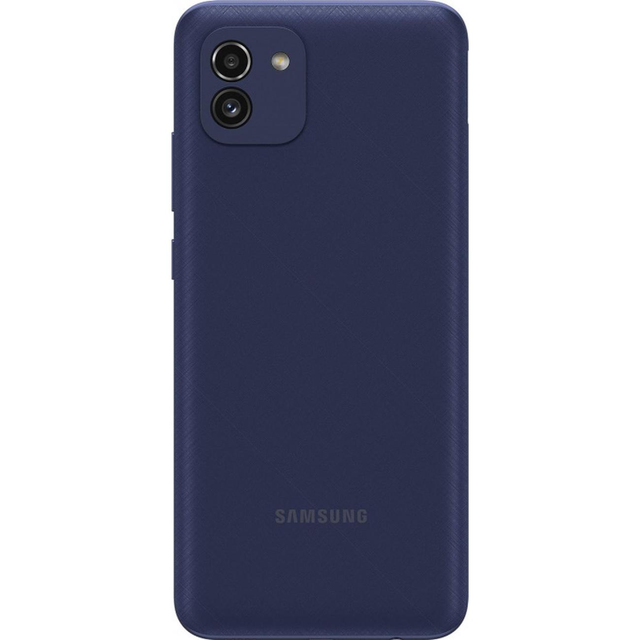 Смартфон Samsung Galaxy A03 4/64Gb синий