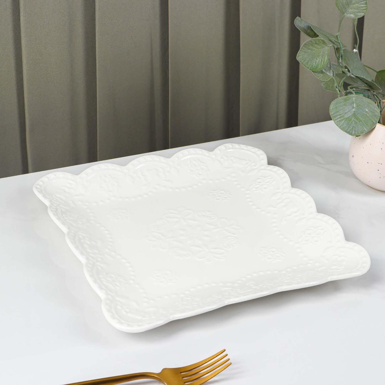 Тарелка столовая Доляна Сьюзен 4521291