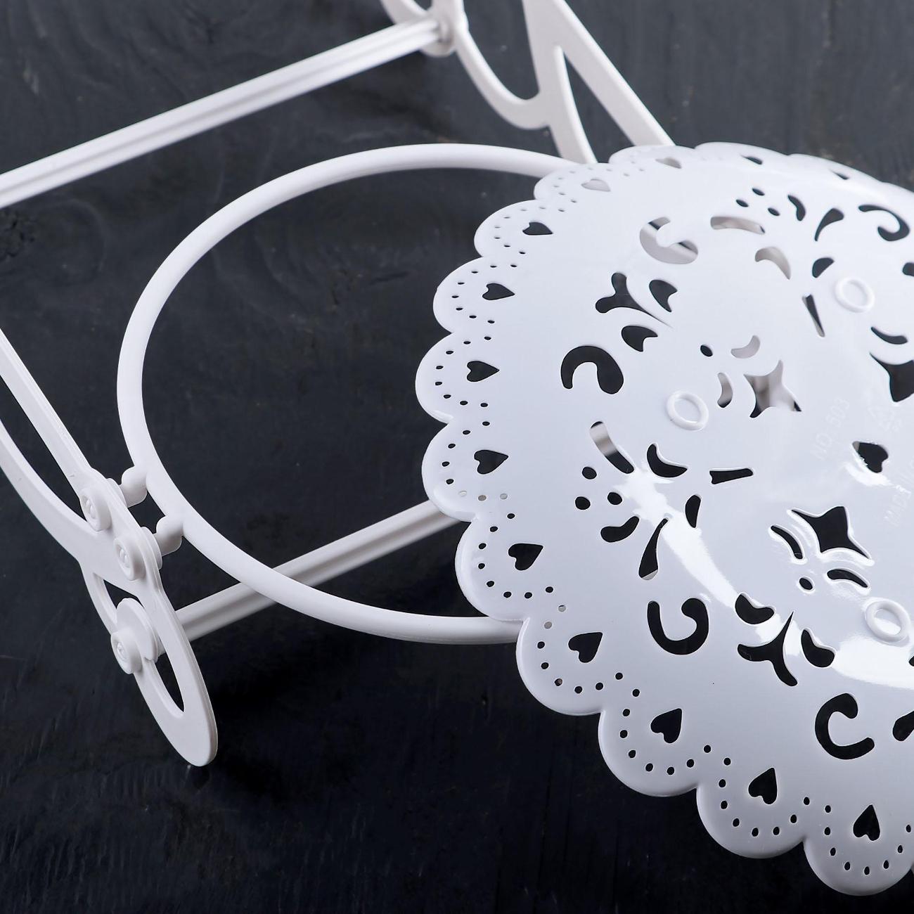 Декоративное блюдо Доляна Кружево 3999003