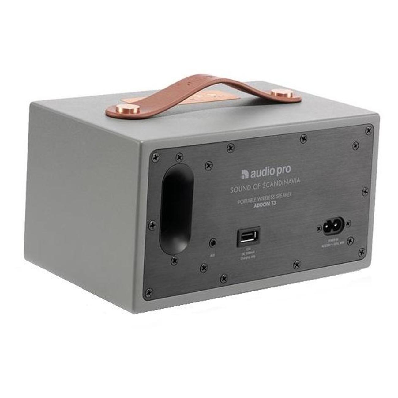 Беспроводная акустика Audio Pro Addon T3+ серый