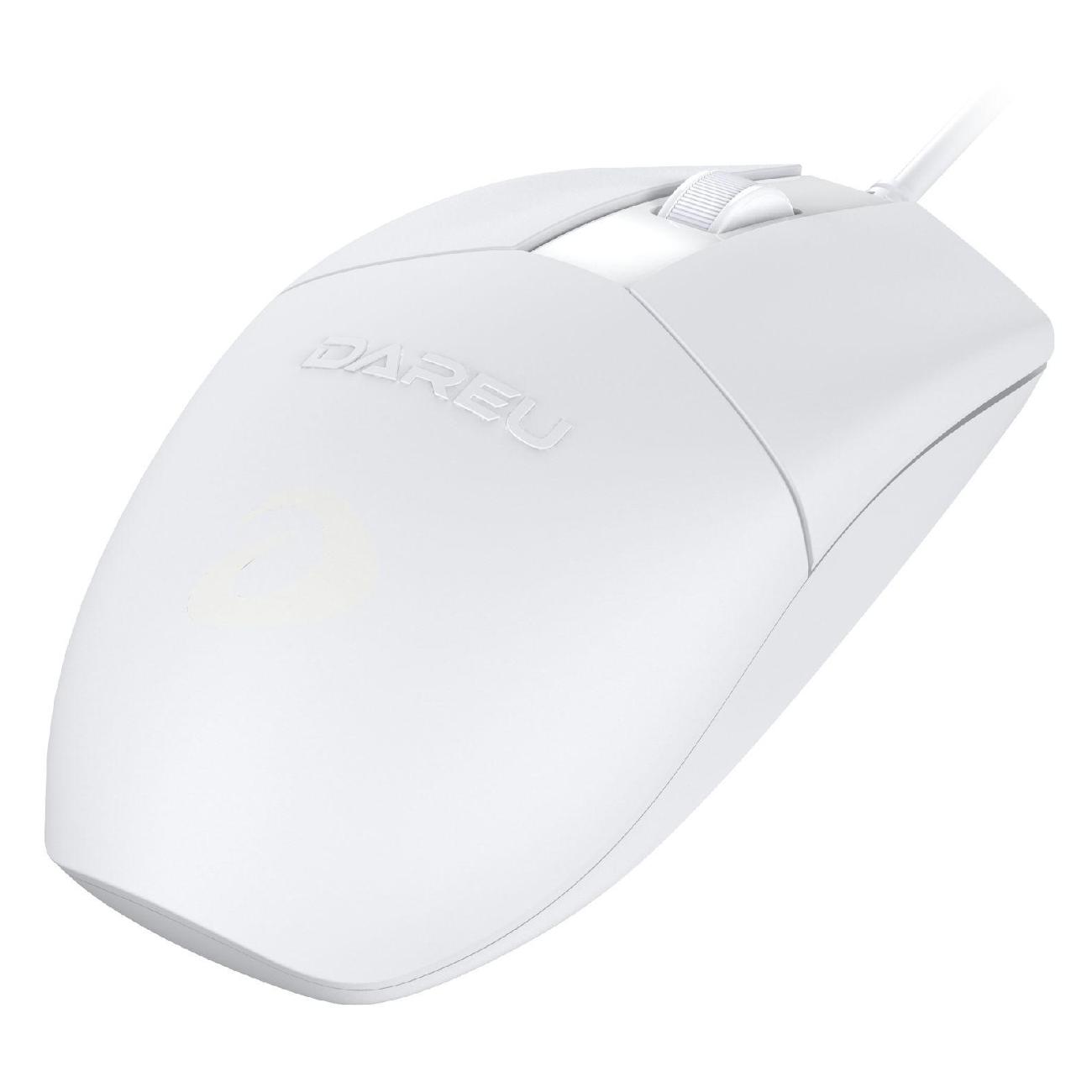 Комплект клавиатура+мышь проводные Dareu MK185 белый