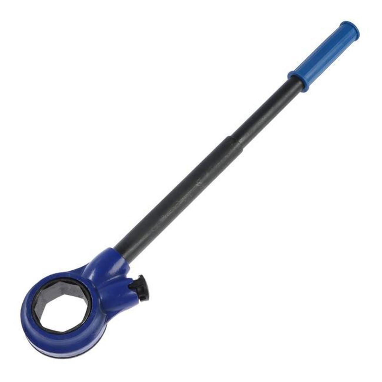 Вороток-трещотка Тундра для клуппов с удлинителем