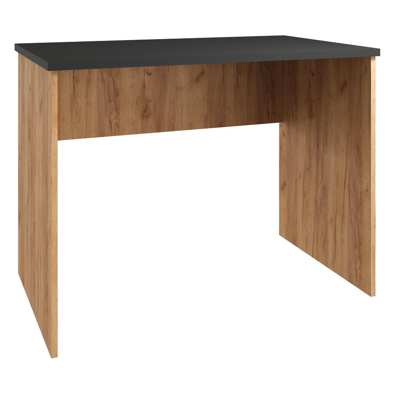 Стол компьютерный Мебель-Комплекс СП-07 дуб золотой крафт-антрацит