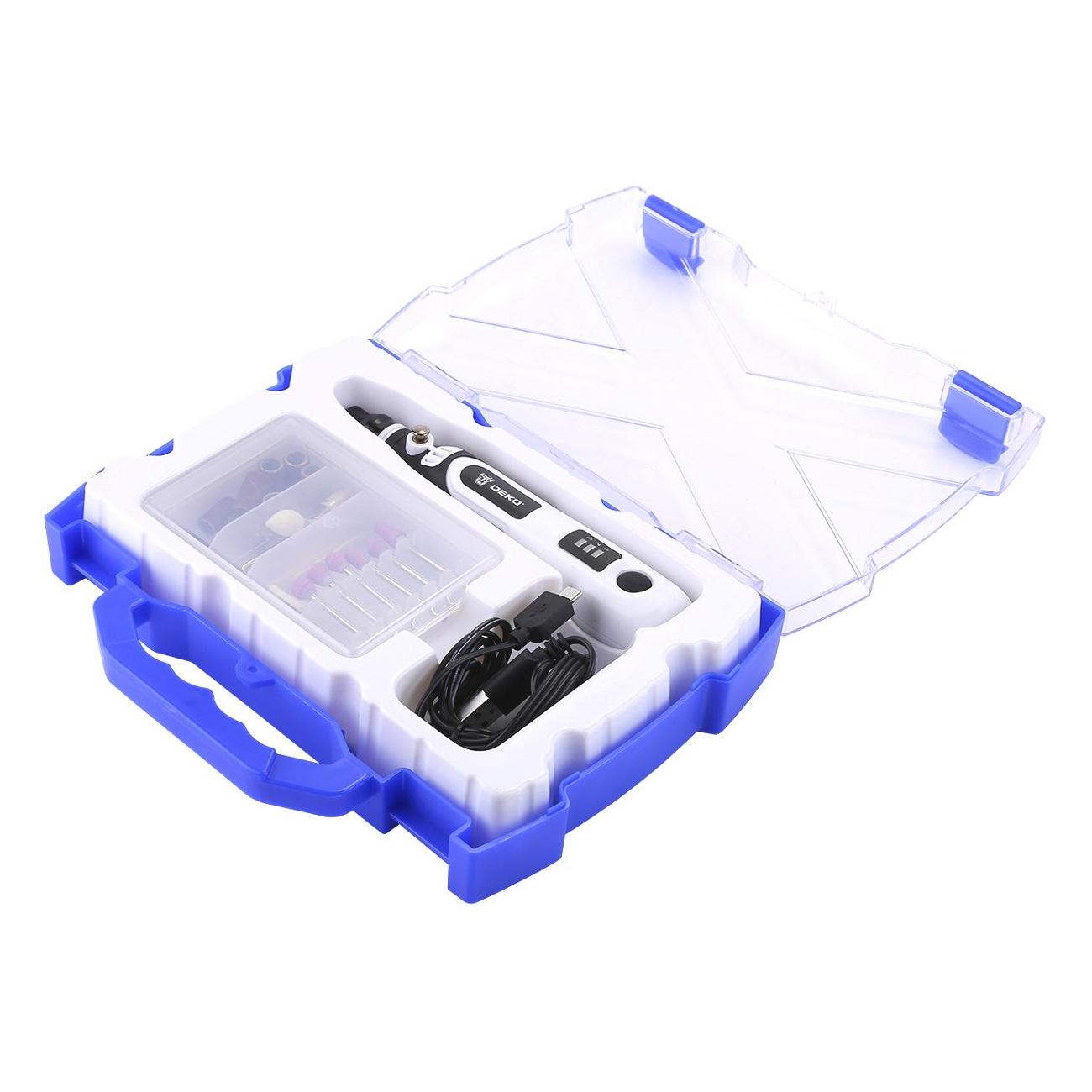 Гравер и мини-дрель DEKO DKRT3.6-Li SET