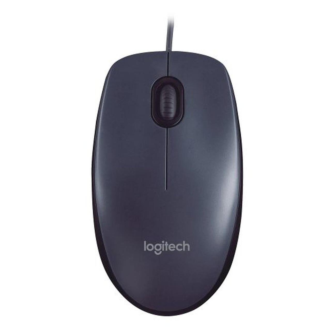 Игровая мышь Logitech M90 серый