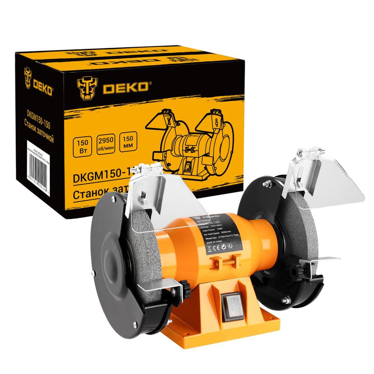 Точильный станок DEKO DKGM150-150