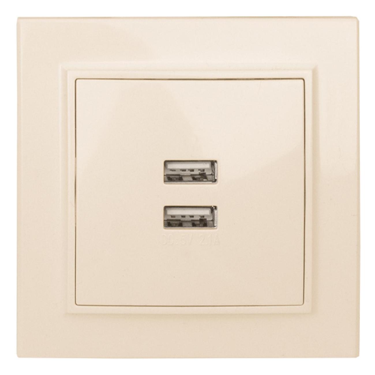 Розетка EKF ERR-2USB-200