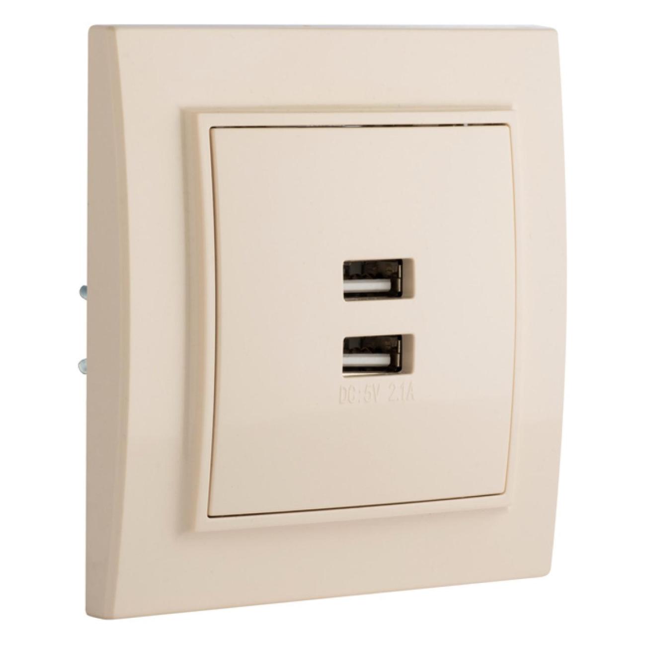 Розетка EKF ERR-2USB-200