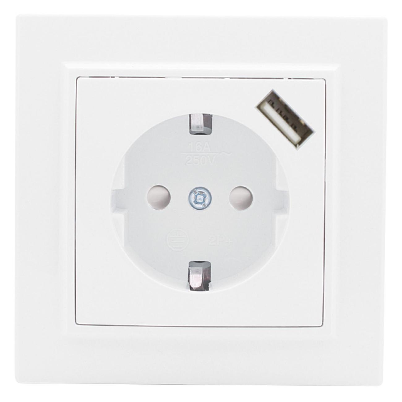 Розетка EKF ERR16-028-100-USB