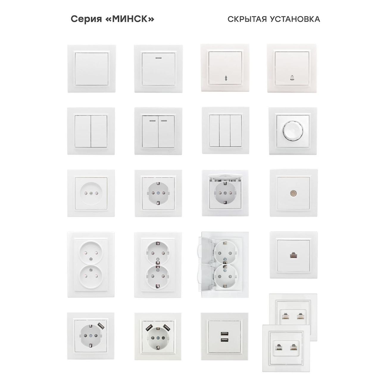 Розетка EKF ERR16-028-100-USB