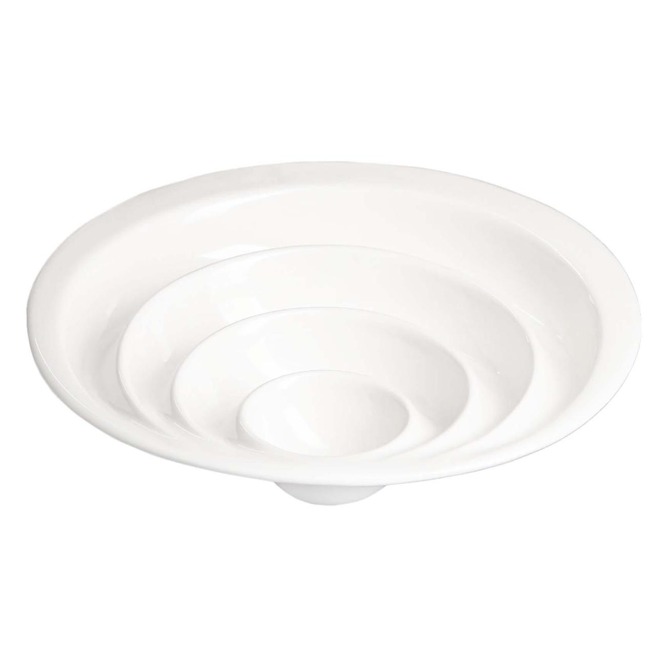 Тарелка столовая Керамика ручн.работы Круги 9498125