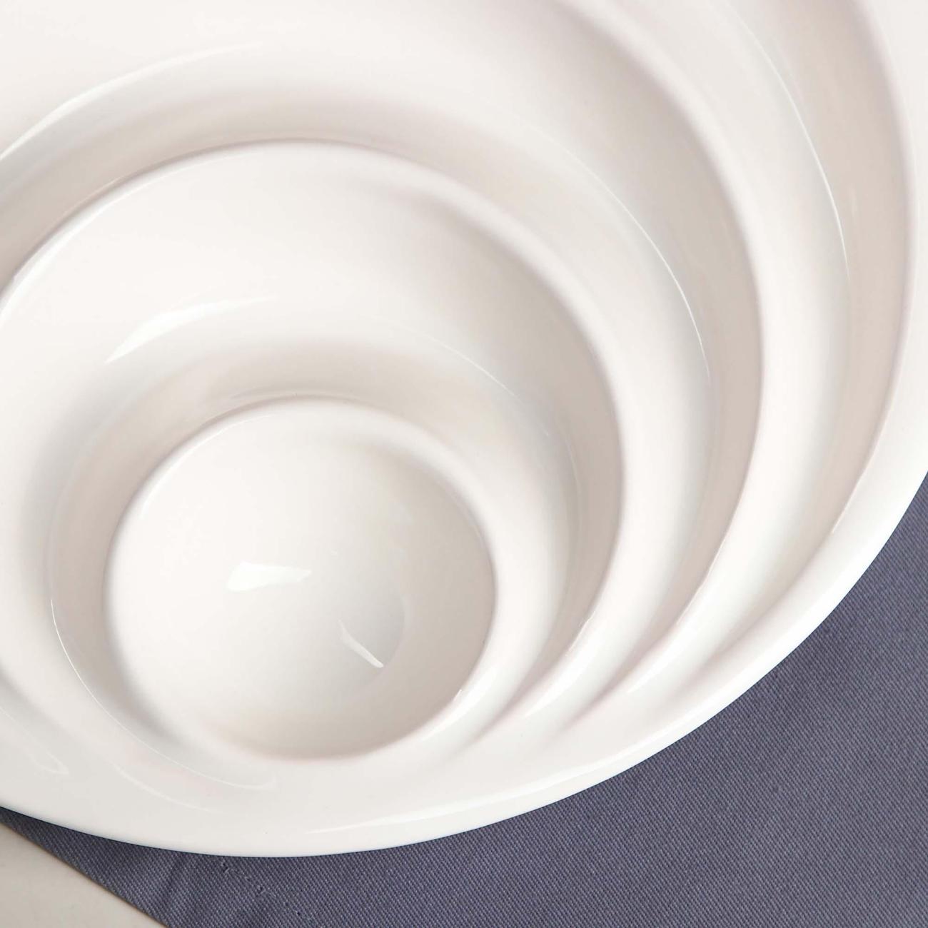 Тарелка столовая Керамика ручн.работы Круги 9498125