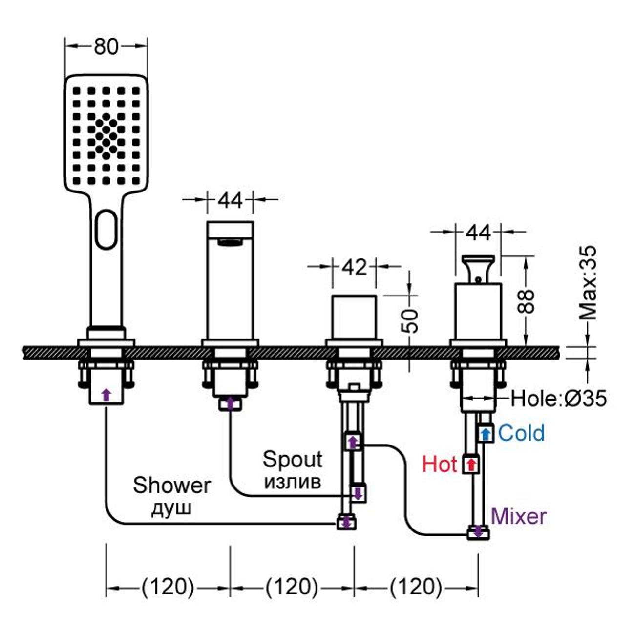 Смеситель Timo Torne