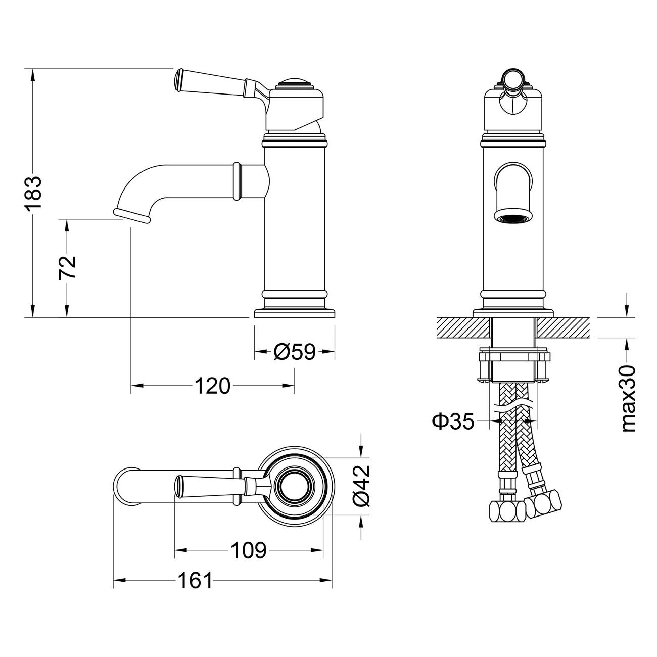 Смеситель Timo Arisa