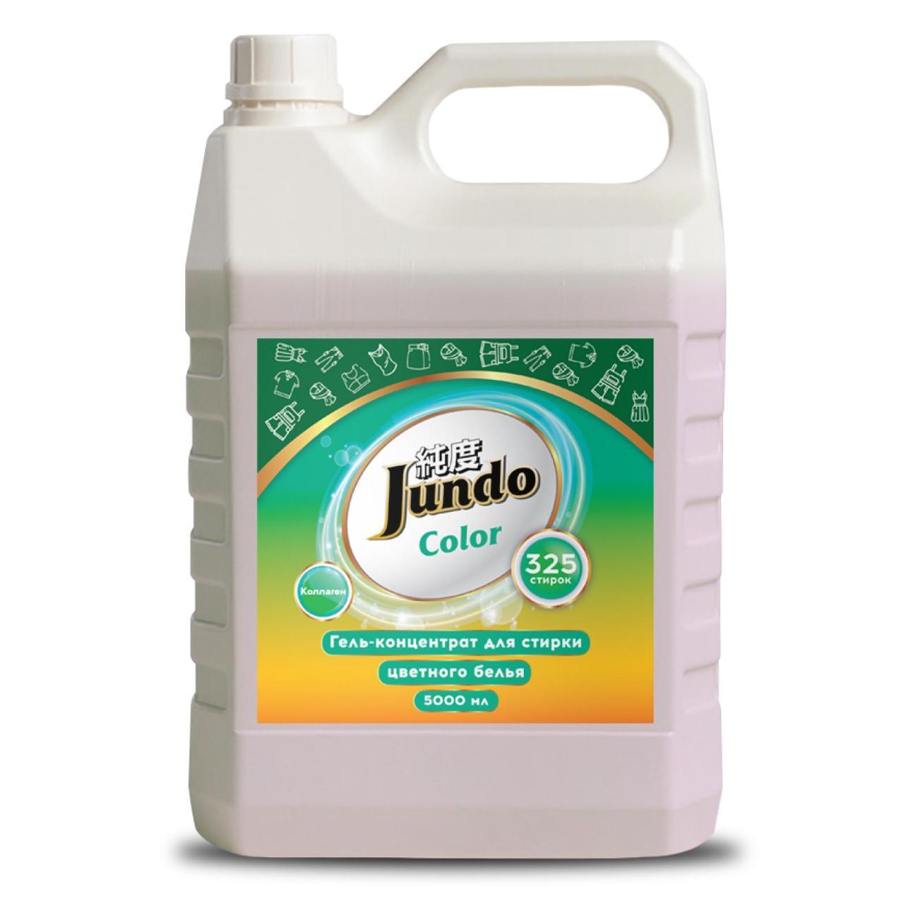 Гель для стирки цветного белья Jundo Premium Color 5 л