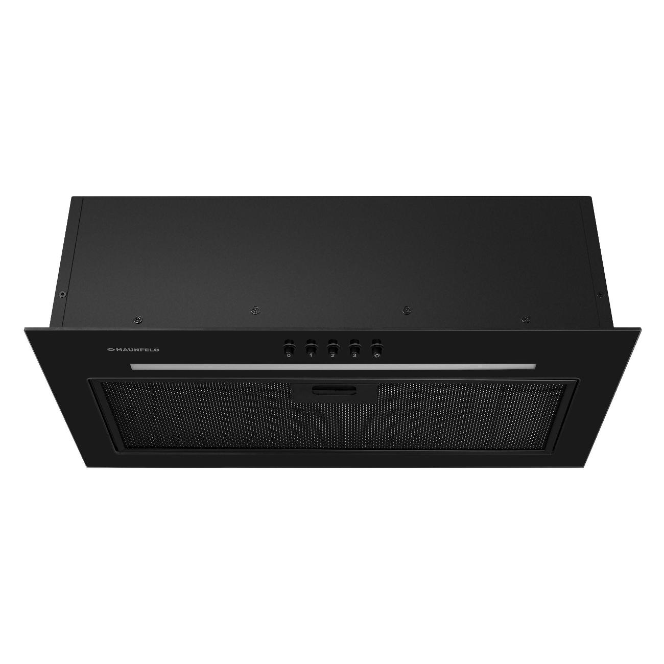 Вытяжка полностью встраиваемая Maunfeld Crosby Hardy 1000Push черная
