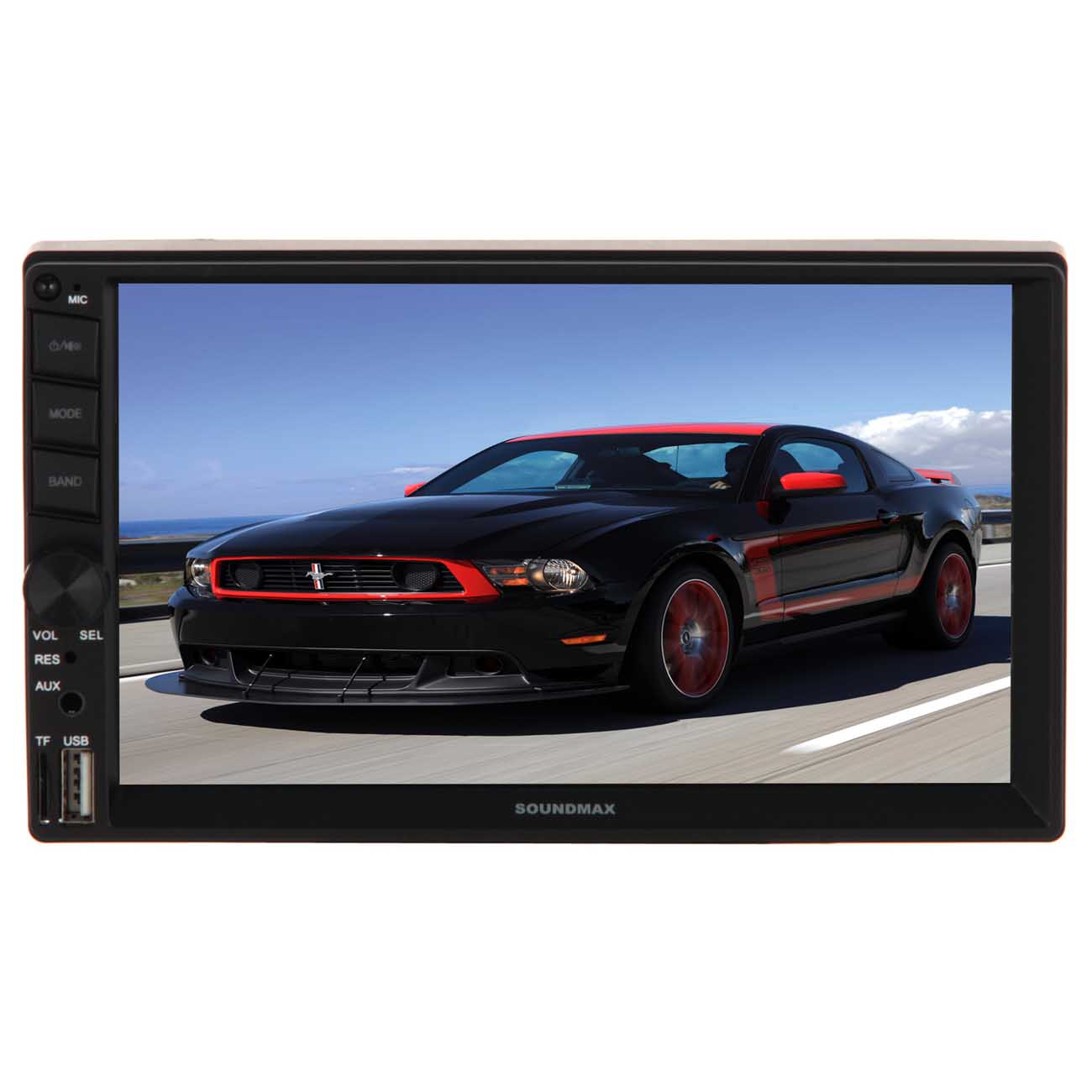 USB-Автомагнитола c встроенным монитором Soundmax SM-CCR4705M