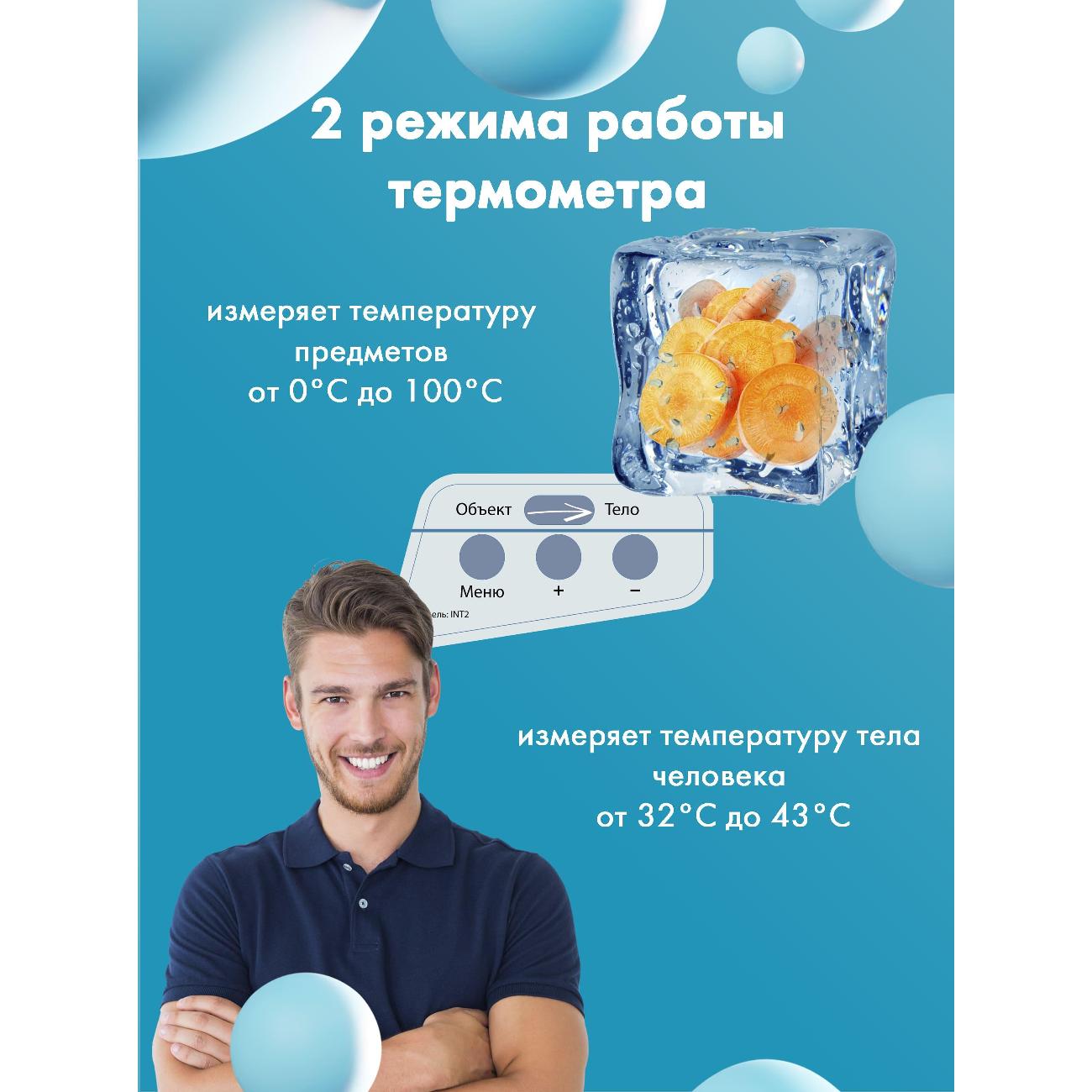 Термометр бесконтактный FUTULA INT2