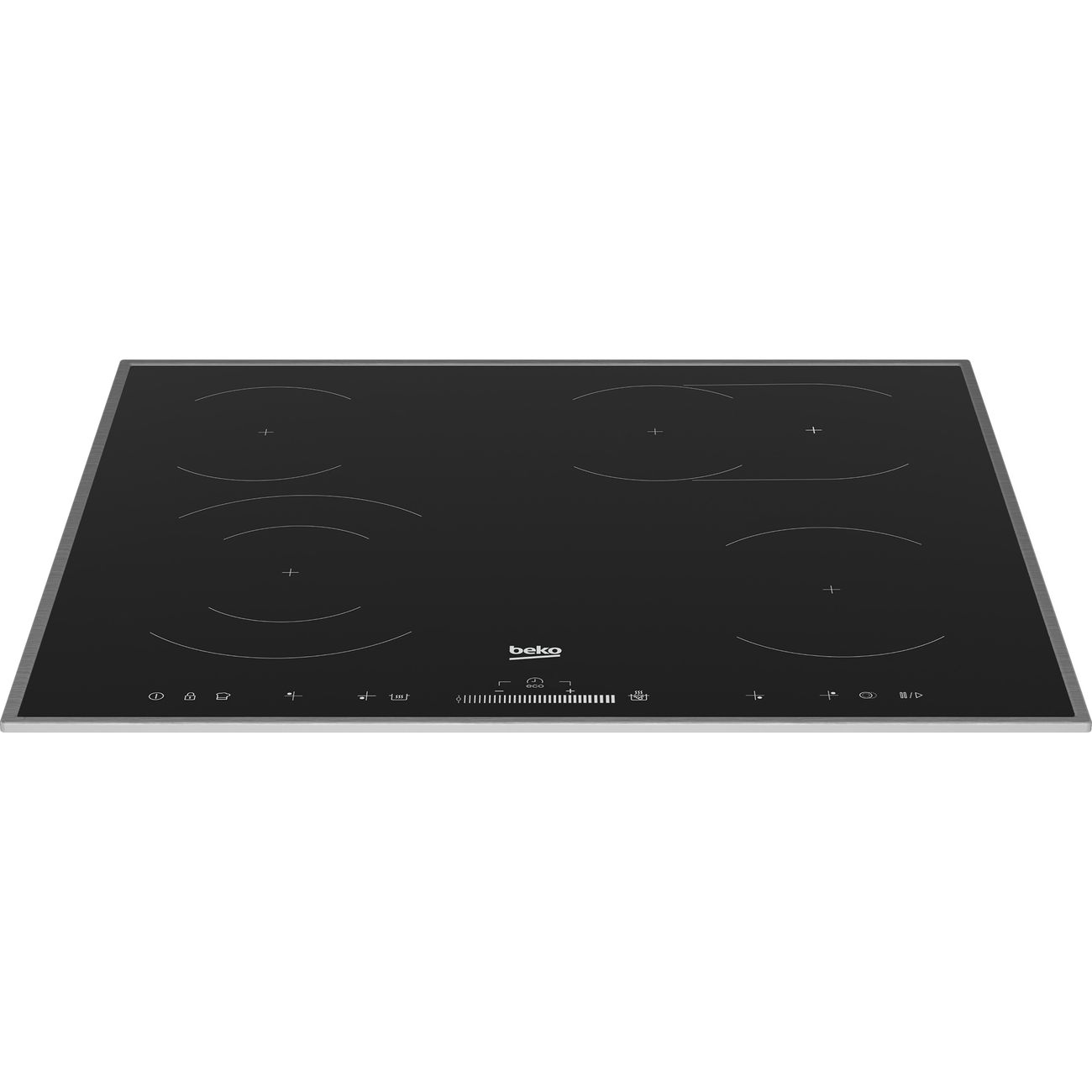 Встраиваемая электрическая панель Beko HIC 64503 TX черная