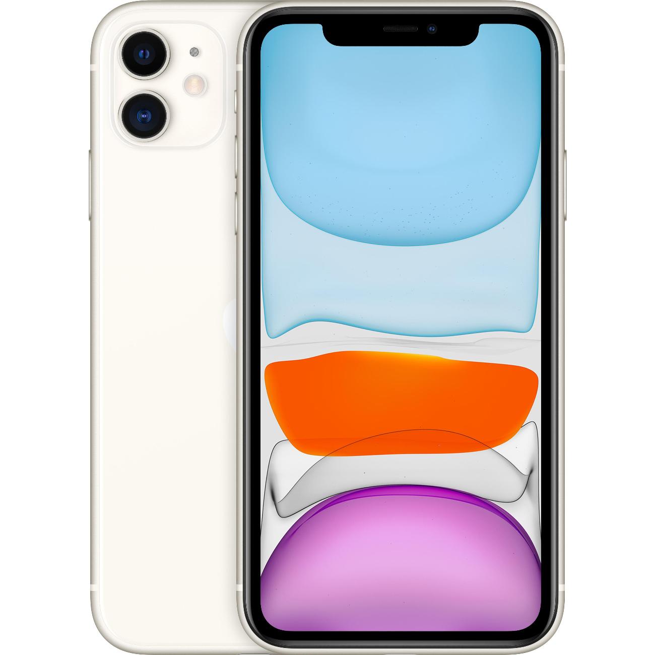 Смартфон Apple iPhone 11 64GB nanoSim/eSim белый