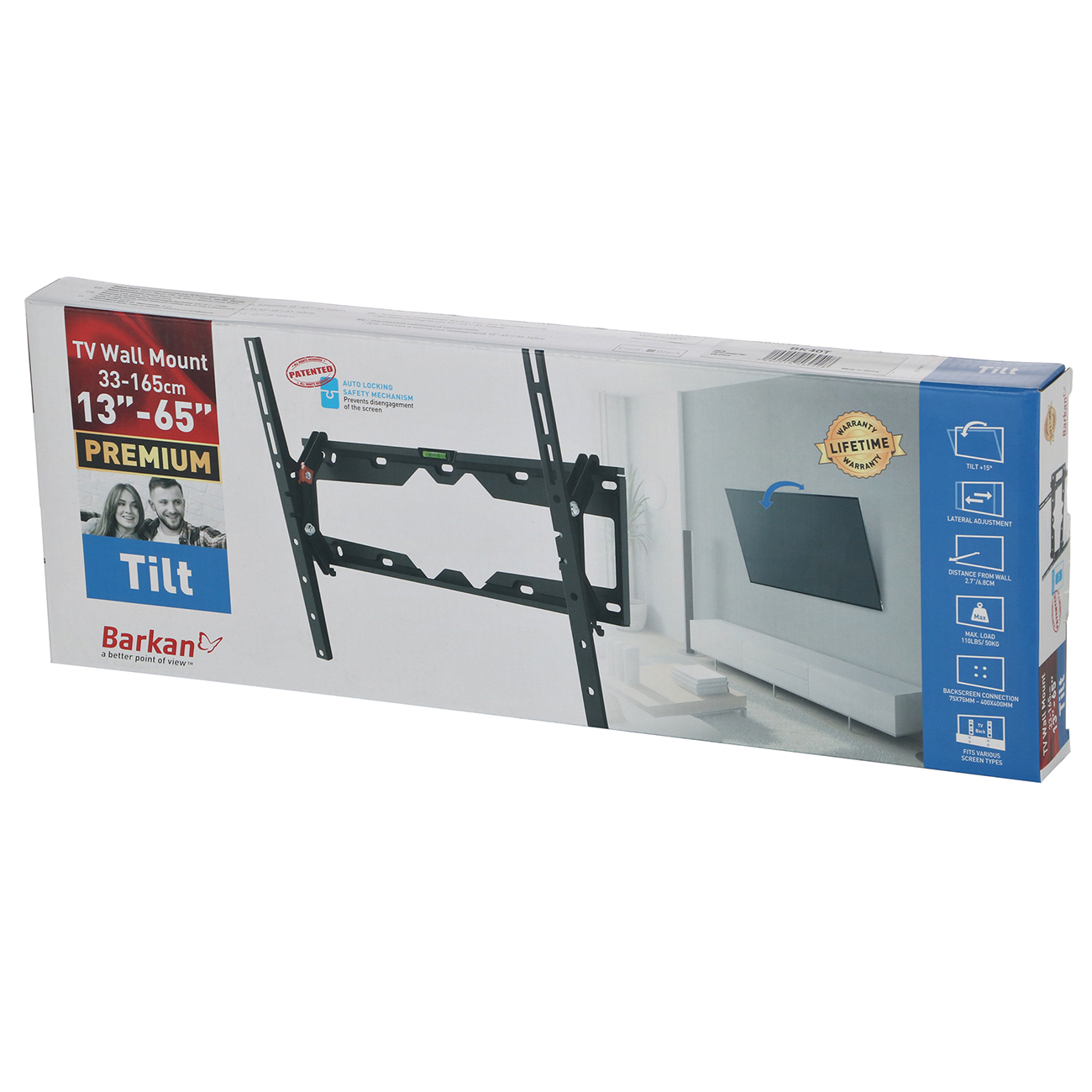 Кронштейн для ТВ наклонный Barkan BK40T