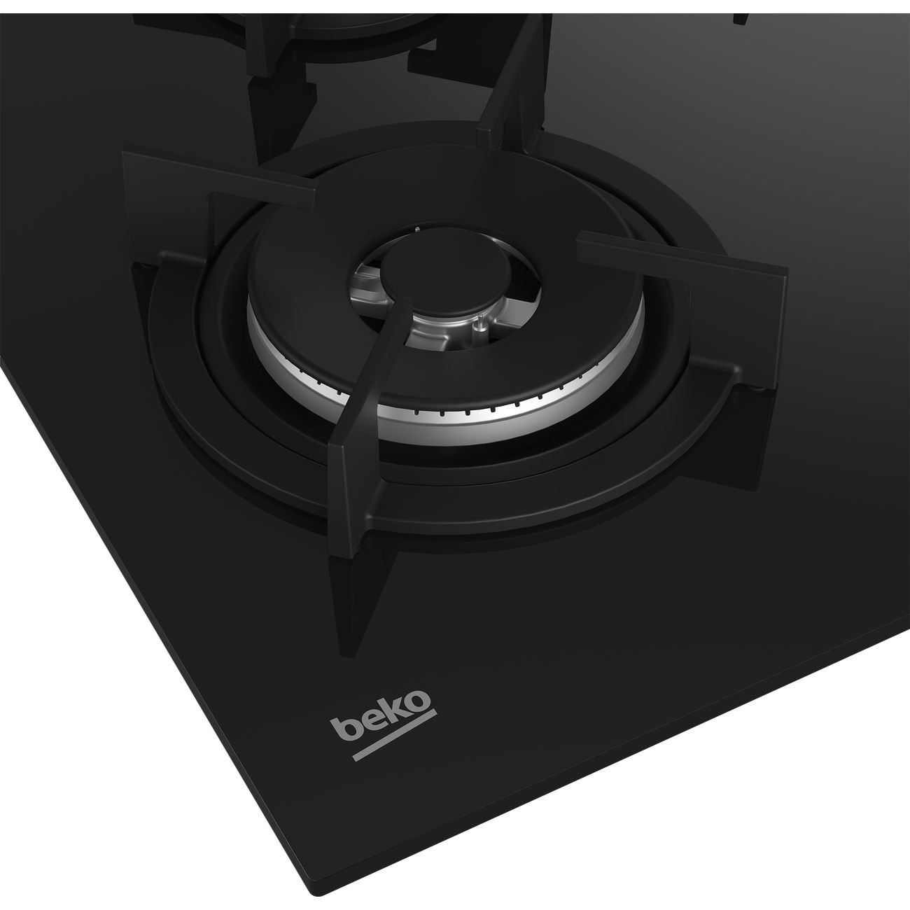 Встраиваемая газовая панель независимая Beko HINW 64229 S черная