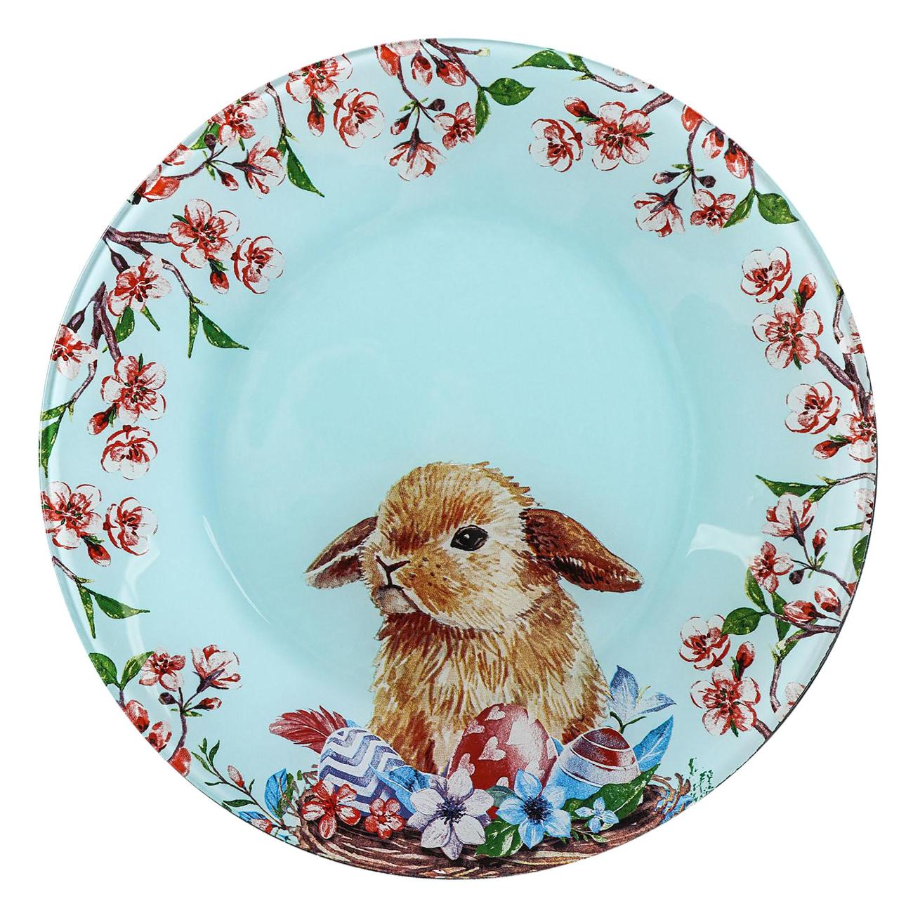 Тарелка столовая Доляна Кролик 5252294