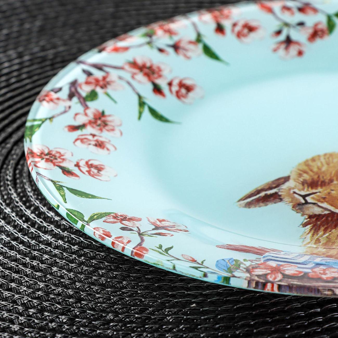 Тарелка столовая Доляна Кролик 5252294