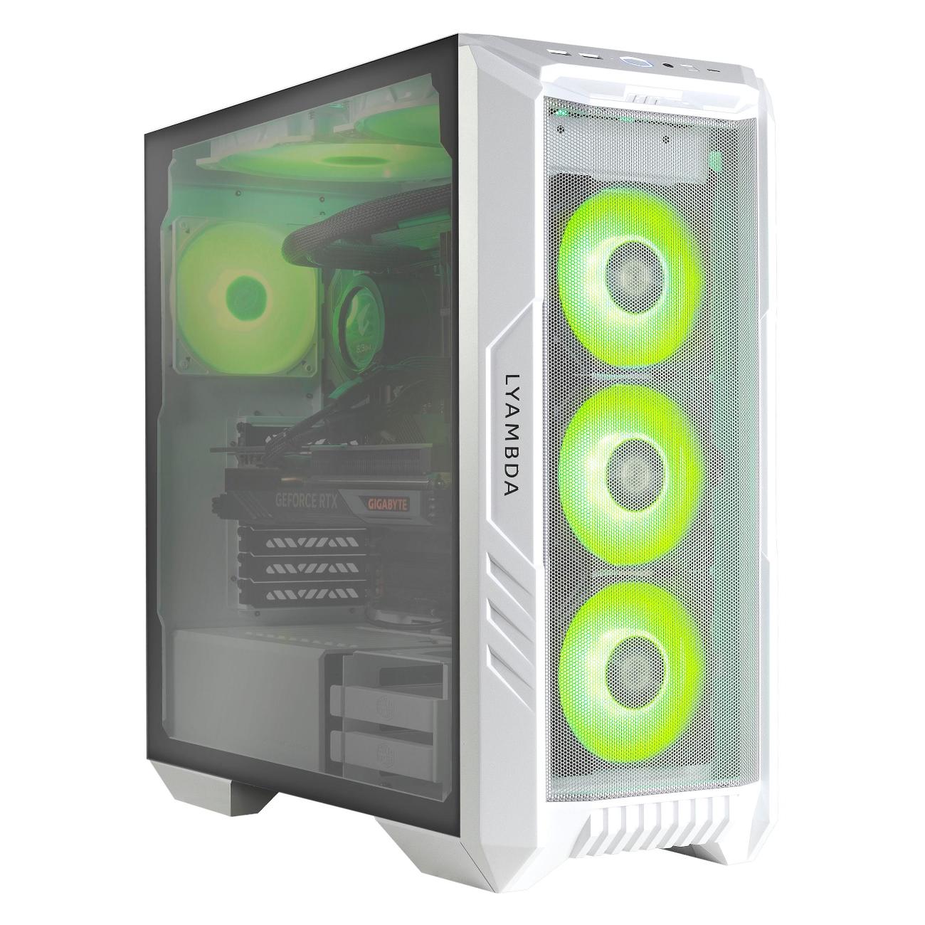 Системный блок игровой LYAMBDA FRONTIER L-GM1739-WH (i7-13700KF/64GB/SSD1TB/RTX4070Ti/Win11) фото