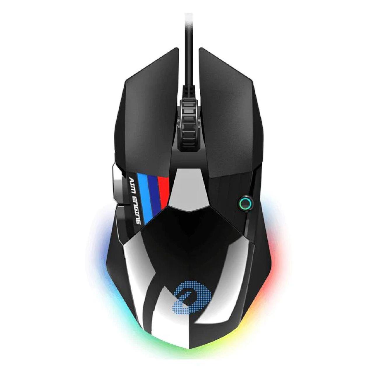 Игровая мышь проводная Dareu A970 Black Knight