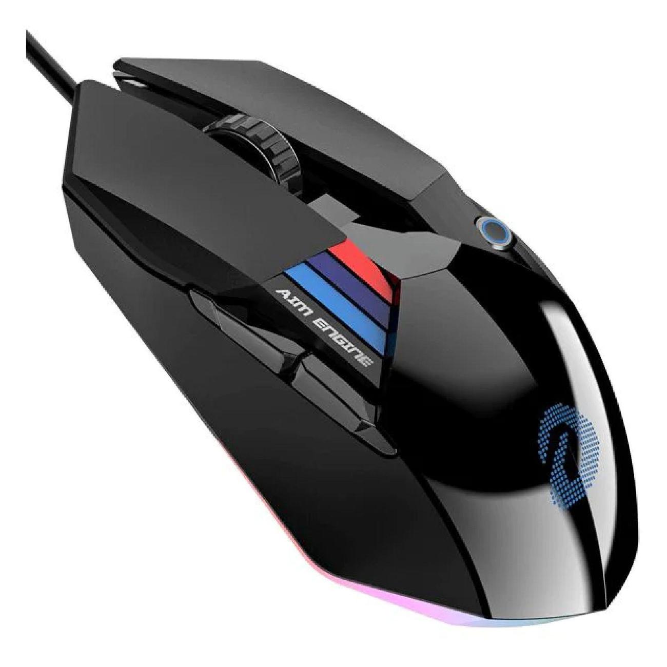 Игровая мышь проводная Dareu A970 Black Knight