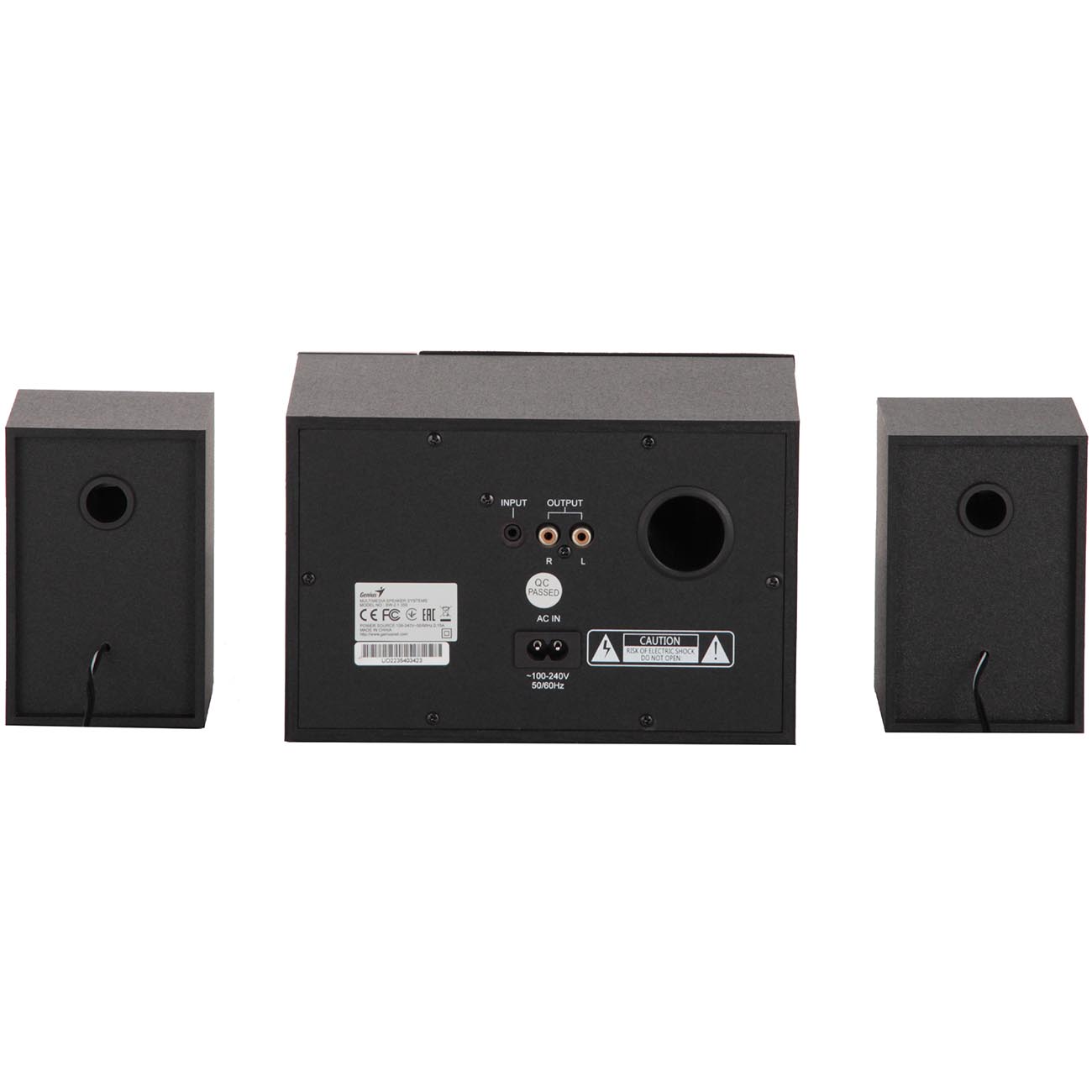 Колонки компьютерные 2.1 Genius SW-2.1 350 черный